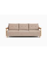 MALMO WOODEN (212cm) trivietė sofa-lova
