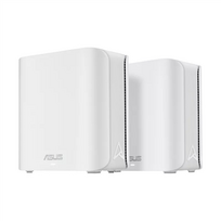 ASUS Dual-band WiFi 7 AiMesh Extender | ZenWiFi BD4 (2-pack) | 802.11be | 3600Mbps | 3600Mbps | 2 Ethernet LAN (RJ-45) ports | Mesh Support Yes | MU-MIMO Yes | Internal Antenna