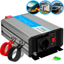 Extralink OPIP-600W | Voltage converter | 12V, 600W pure sine inverter