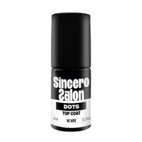 SINCERO NO WIPE DOTS gelinio nagų lako viršutinis sluoksnis, 6 ml