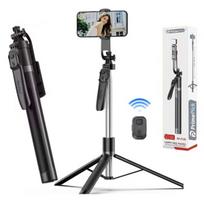 Asmenukių lazda ("Selfie sticks") Asmenukių lazda "Selfie stick" PrimePick 183 – Asmenukių Lazda ir Trikojis su Nuotolinio Valdymo Pultu, 1,83 m