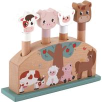 2Kids Toys Pop-up Toy Farm veiklos žaislas 12m+ 1 vnt.