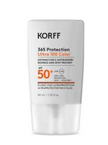 KORFF PROTECTION ULTRA 100, veido fluidas SPF 50+, 40 ml