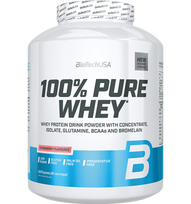 BioTech 100% Pure Whey, Strawberry, 2270 g