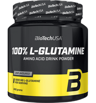 BioTech 100% L-Glutamine, 240 g
