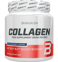 BioTech Collagen, Black Raspberry, 300 g