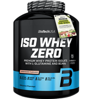 BioTech Iso Whey Zero, Strawberry, 1816 g