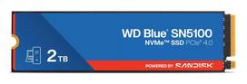 SanDisk WD Blue SN5100 2 TB M.2 PCI Express 4.0 NVMe QLC 3D NAND