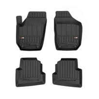 Kilimai SKODA Fabia II (2006-2014) 3D Guminiai, Juoda
