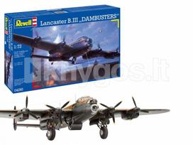 Plastikinis lėktuvo modelis Avro Lancaster „Dambusters“