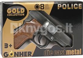 Gonher 125/1 GC metalinis žaislinis policijos pistoletas