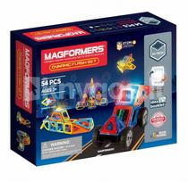 Magformers Dynamic Flash – 54 dalių magnetinis konstruktorius