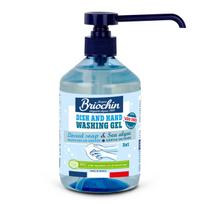 Indų plovimo ir rankų plovimo gelis BRIOCHIN, linų sėmenų ir jūros dublių muilas, 500 ml, 66910