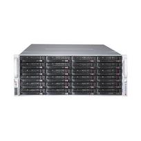 Supermicro SC847 BE1C4-R1K23LPB - Rack - einbaufähig - 4U - verbessertes, erweitertes ATX - SATA/SAS - Hot-Swap 1200 Watt - Schwarz