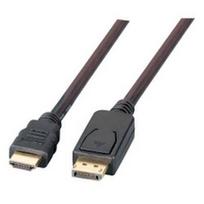 EFB-Elektronik DisplayPort/HDMI Kabel Full HD,A-A St-St, 3m, schwarz Hersteller: EFB Elektronik (K5561SW.3V2)
