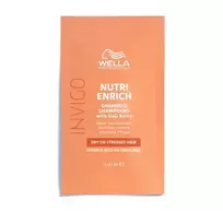 Drėkinamasis plaukų šampūnas Wella Professionals Invigo Nutri-Enrich Shampoo 15 ml