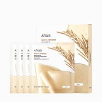 Veido kaukė Anua Rice 70+Ceramide Glow Collagen Mask 38 g 4 vnt.