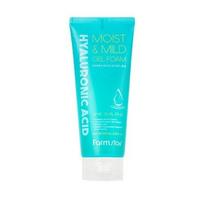 Valomosios veido putos FarmStay Moist&Mild Hyaluronic Acid Gel Foam 200 ml
