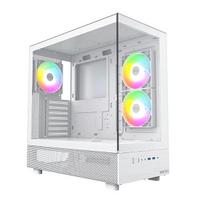 Montech Case||XR|MidiTower|Not included|ATX|MicroATX|MiniITX|Color White|XR(W)