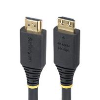 StarTech.com 5m (16ft) High Speed HDMI Cable with Secure Connectors, 4K 60Hz/1440p 144Hz, HDR10/HDCP 2.2/ARC, 18Gbps, UHD HDMI Cord for TV/Monitor/Display, TPE Jacket