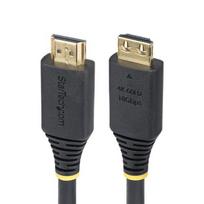 StarTech.com 8ft (2.4m) High Speed HDMI Cable with Secure Connectors, 4K 60Hz/1440p 144Hz, HDR10/HDCP 2.2/ARC, 18Gbps, UHD HDMI 2.0 Cord for TV/Monitor/Display, TPE Jacket