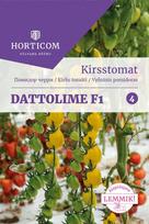 Daržovių sėklos, HORTICOM pomidorai valgomieji, Dattolime F1 (geltoni), 5 sėklos