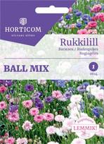 Gėlių sėklos, HORTICOM rugiagelės Ball, mišinys, 1 g