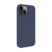 „Evelatus Apple iPhone 14 / 13“ aukščiausios kokybės magnetinis minkštas silikoninis dėklas, tamsiai mėlynas