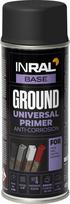 Inral Ground RAL9003, Juoda, matinė, 400ml antikorozinis gruntas