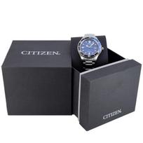 Citizen AW1821-89L vyriškas laikrodis su apyranke, 100 m, mėlynas