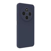 Evelatus Xiaomi Redmi 14C 4G / 5G Premium magnetinis minkštas silikoninis dėklas tamsiai mėlynas