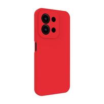 „Evelatus Xiaomi Redmi 15C 4G / 5G“ aukščiausios kokybės magnetinis minkštas silikoninis dėklas, raudonas