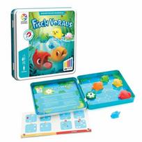 Magnetinis kelionių dėlionės žaidimas SmartGames Fish Voraus