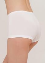 Moteriškos besiūlės šortų tipo kelnaitės BOXER BRIEFS Giulia, spalva white