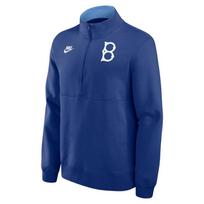 Nike Cooperstown MLB 1/2 Zip Fleece Brooklyn Dodgers  - Dydis XXL (02JW-153N-KB-JWQ )