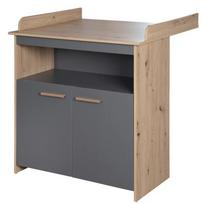 ROBA komoda su vystymo lenta ANNA, Anthracite/Natural, 1711865