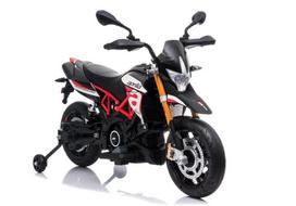 Akumuliatorinis motociklas Aprilia A007 juodai raudonas
