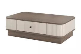 Kavos staliukas Vesper, rudos/beige spalvos