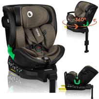 Automobilinė kėdutė Lionelo Harmony i-Size Green Olive Leather 4in1