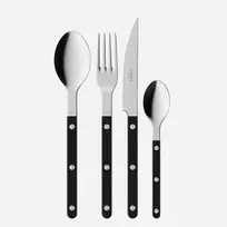 Sabre Paris Bistrot | 4 dalių stalo įrankių rinkinys - Black