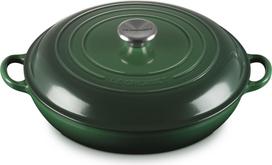 Le Creuset Puodas Juniper Gourmet 30 cm, tamsiai žalias