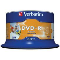 Verbatim DVD-R disc 4.7GB 16x AZO printable, 50 pieces 43533