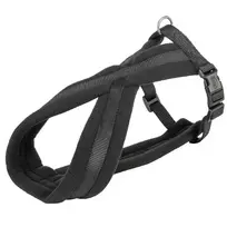 Trixie Premium touring petnešos šunims, juodos; XS, S, SM, M, ML, L, L-XL