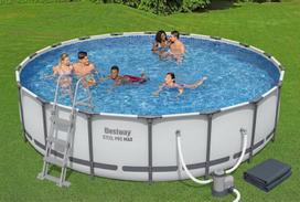 Karkasinis baseinas Bestway 56462 Steel Pro Max Set 549x122 cm