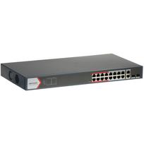 SWITCHDS3E1318PEIBSWITCH POE DS-3E1318P-EI(B) 16 PRIEVADŲ SFP Hikvision
