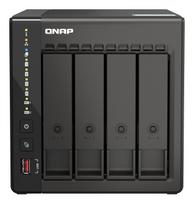 QNAP TS-453E NAS Tower „Intel® Celeron®“ J6412 8GB 0 TB, juoda