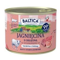 BALTICA SMAKI REGIONÓW Suaugusių kačių maistas su aviena ir veršiena 185g