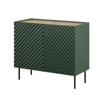 2D ONDA komoda 98 x 45 x 85 cm žalia