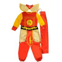 Kids' Halloween Cosplay Costume: Monkey King Sun Wukong Qi Tian Da Sheng Outfit 90 cm