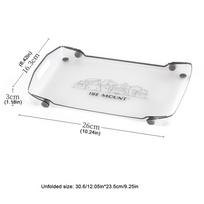 Ultralight Folding Mini Table Food-Grade PP Camp Table Tray Portable for Camping Hiking Fishing BBQ Picnic Outdoor Dining Gear